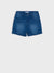 Sinsay Girl's Navy Denim Shorts|Sinsay In Lebanon