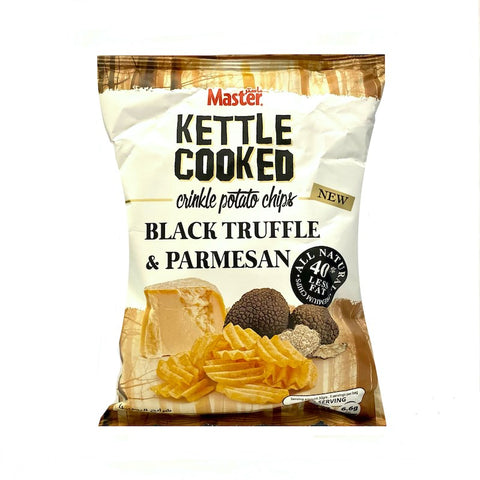 Master Kettle Cooked Potato Chips Black Truffle &  Parmesan 76g