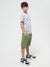 Sinsay Boy's Khaki Green Basic Shorts