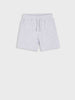 Gray shorts on a white background
