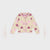 Sinsay Girl's Cream Heart Knitted Cardigan