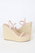 Steve Madden Women's Beige Skylight Strappy Espadrille Wedges Sandal |Steve Madden In Lebanon