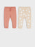Sinsay Baby Girl's Multicolored Sweatpants 2 Pack | Sinsay In Lebanon