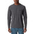 Bass Outdoor Men's Dark Gray Long Sleeve Stretch Quick Dry Blouse