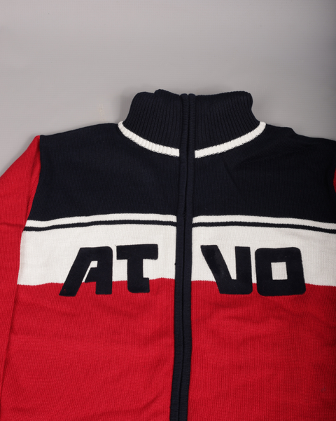 Ativo Boy's Red & Navy Blue Sweatshirt FW20BJ005