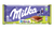 Milka chocolate bar packaging with a cow illustration on a white background