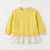 Zara Baby Girl's Yellow Blouse With Floral Print Bottom | Zara In Lebanon