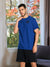 Sinsay Men's Black & Dark Blue Short Pajama Set 2pcs | Sinsay In Lebanon