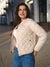 Sinsay Women's Off White Quilted Jacket|Sinsay In Lebanon