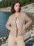 Sinsay Women's Beige Quilted Jacket |Sinsay In Lebanon