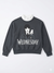 Zara Girl's Dark Grey Printed Sweatshirt | Zara In Lebanon