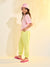 Sinsay Girl's Lime Green Sweatpants With Cuffs | Sinsay In Lebanon