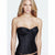 Dominique Women's Black Juliette Satin Corset Strapless Longline Shapewear