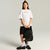 Sinsay Girl's White Chest Graphic Print T-Shirt