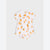 Sinsay Girl's Dress White And Orange Fruit Print Short-Sleeve Bodysuit Dress