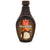 Bottle of Taj Chocolate Syrup on a white background