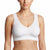 Bali Women's White Seamless Comfort Lace-Trim Bra
