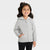 Cat & Jack Baby Girls' Gray Solid Full-Zip Fleece Jacket | Cat & Jack in Lebanon