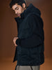 Sinsay Men's Black Quilted Hooded Vest | Sinsay In Lebanon