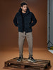 Sinsay Men's Black Quilted Hooded Vest | Sinsay In Lebanon