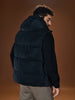 Sinsay Men's Black Quilted Hooded Vest | Sinsay In Lebanon