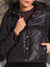 Sinsay Women's Black Hooded Quilted Jacket|Sinsay In Lebanon