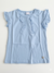 Ativo Girl's Light Blue Short Sleeve Dress | Ativo In Lebanon