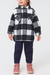 Sinsay Girl's Black & White Checkered Jacket | Sinsay In Lebanon
