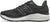 Black running shoe with New Balance logo on a light gray background