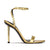 Nine West Women's Gold Wnreina3 Heeled Sandals