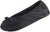 Isotoner Women's Black Satin Classic Ballerina Panduf | Isotoner In Lebanon
