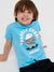 Sinsay Boy's Blue Scented Print Short Sleeve T-Shirt | Sinsay In Lebanon