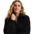 Kashwere Women's Black Cozy Full Zip Jacket