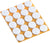 Metafranc Pack of 20 Self-Adhesive Felt Pads Diameter 35 mm|Metafranc In Lebanon
