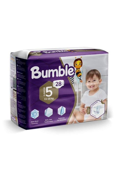Bumble Baby Diapers Size:5 (11-25kg) 28 Pcs
