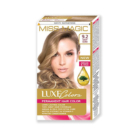 Miss Magic Luxe Colors Permanent Hair Colour Sandy Blond 9.2