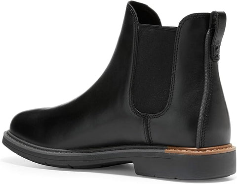 Cole Haan Men's Black  Lace Chelsea Boot ACS242(shoes 61)