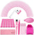 Aocii Cleaner kit for Airpod, Cleaning Putty Compatible with Airpod 3 Airpods pro, Phone Charging Port Cleaning Tool, Pink Cleaner kit for iPhone/Speaker/Earbud, Electronics Cleaner, Gift for Women AM180 shr