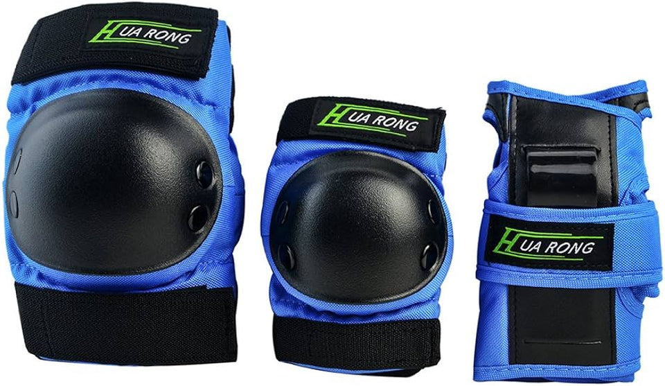 UA Rong Protectors Kids Adult Knee Pads Set Gear Pad for Skateboard Skating Sports A333