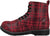 Dockers By Gerli Gilrl's Red & Black Plaid Ankle Boots | Dockers By Gerli In Lebanon