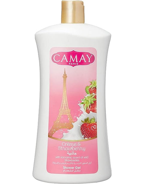 Camay Creme And Strawberry Shower Gel 1L