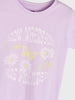 Sinsay Girl's Light Purple Short Sleeve Printed T-shirt | Sinsay In Lebanon