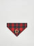 Reserved Pet's Multicolor Christmas Bandana With Letter D | Reserved In Lebanon