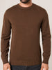 Sinsay Men's Brown Knitted Long Sleeve Sweater | Sinsay In Lebanon