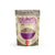 A package of Taj Tri-Color Quinoa featuring a bowl of quinoa with colors red, white, and blue, and a background that includes a mountain and text.
