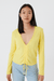 Forever 21 Women's Yellow Long Sleeve Ruched Blouse | Forever 21 In Lebanon