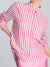 Sinsay Women's White & Pink Printed Viscose Shirt | Sinsay In Lebanon