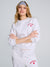 Sinsay Women's Light Grey With Print Sweatshirt | Sinsay in Lebanon