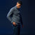 Sinsay Men's Dark Grey Cable Knit Turtle Neck Sweater