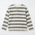 Zara Boy's White & Grey Striped Crewneck Blouse | Zara In Lebanon